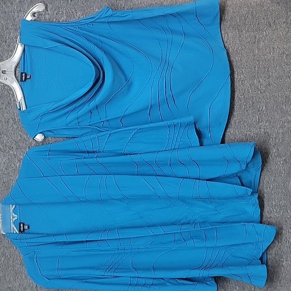 Rafaella Knit Tank And Open Front Jacket Set - Picture 2 of 16